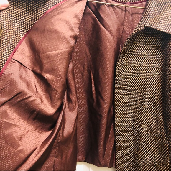 Cute Gold & Brown Tanjay Jacket - Picture 4 of 10
